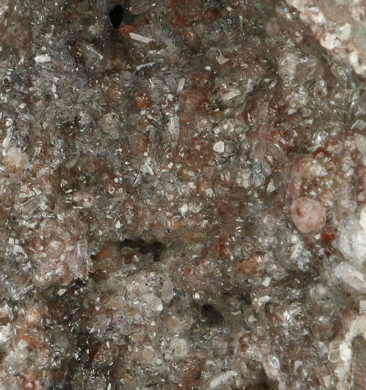 Calcite in Vug, Gobobosebberge Mnt, Namibia
