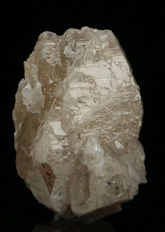 Ettringite on Calcite, "N'Chwaning II Mine, Kalahari Manganese Field, Northern Cape, South Africa "