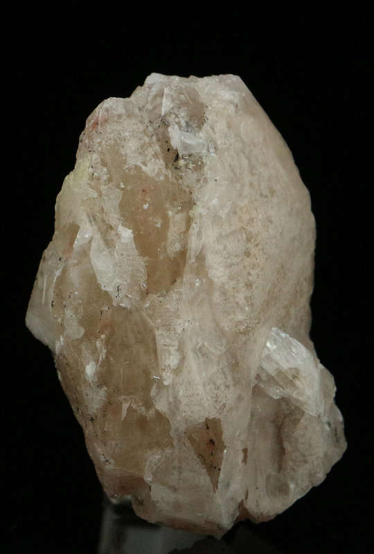 Ettringite on Calcite, "N'Chwaning II Mine, Kalahari Manganese Field, Northern Cape, South Africa "