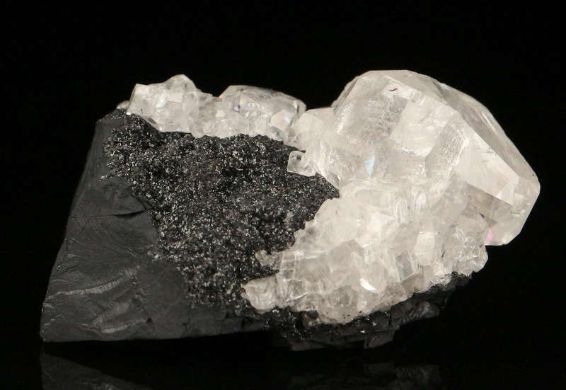 Calcite on Matrix, "N'Chwaning II Mine, Kalahari Manganese Field, Northern Cape, South Africa "