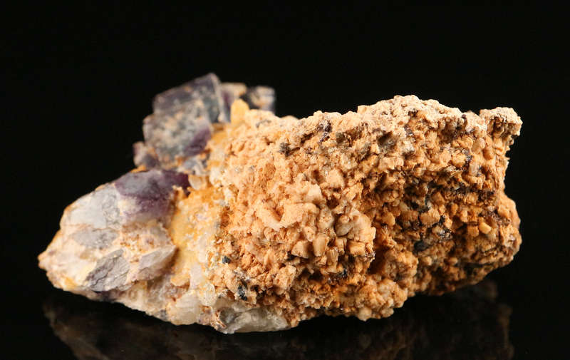 Quartz Penetrating Fluorite Small Cabinet Cluster, Brandberg Mnt, Namibia