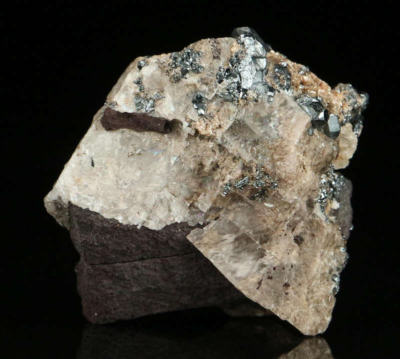 Hematite on Matrix, "N'Chwaning II Mine, Kalahari Manganese Field, Northern Cape, South Africa "