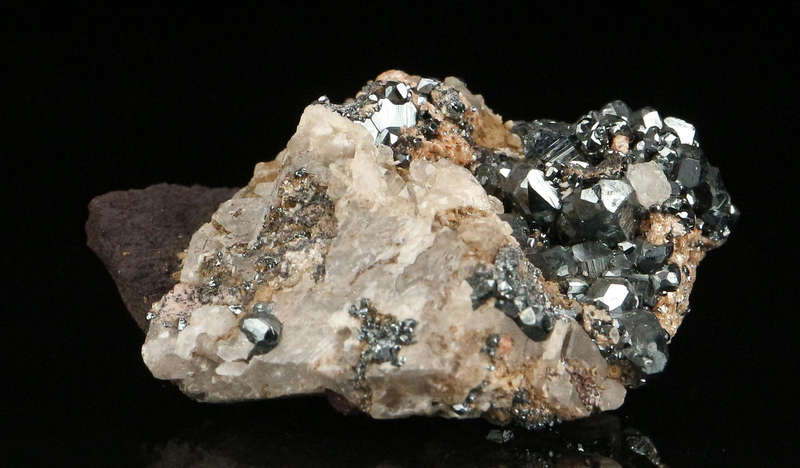 Hematite on Matrix, "N'Chwaning II Mine, Kalahari Manganese Field, Northern Cape, South Africa "