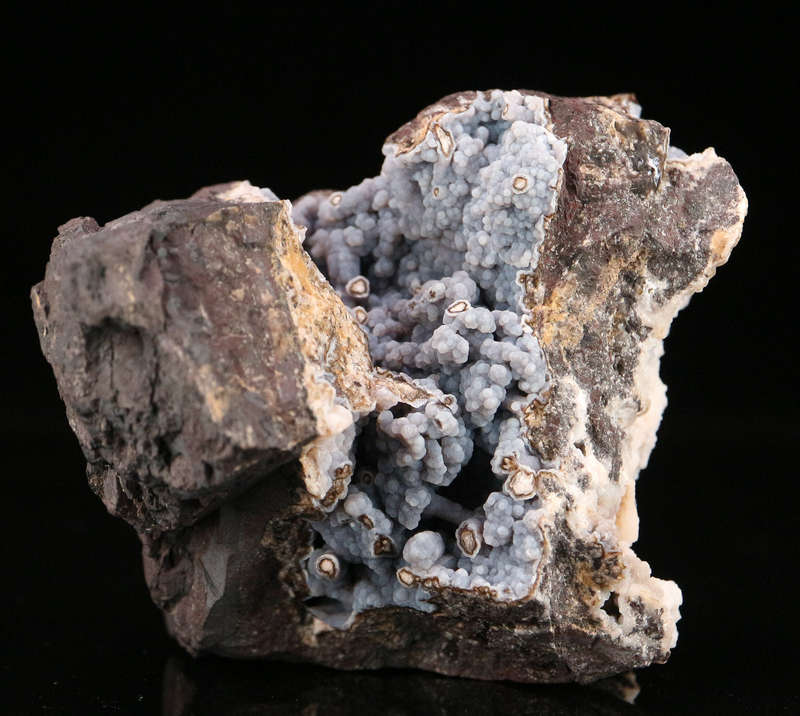 Quartz on Chalcedony, N'Chwaning I, Northern Cape, South Africa