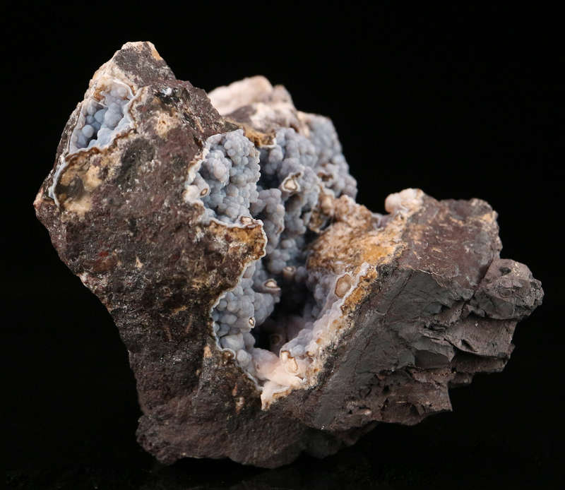 Quartz on Chalcedony, N'Chwaning I, Northern Cape, South Africa
