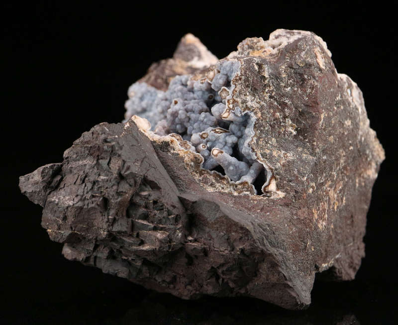 Quartz on Chalcedony, N'Chwaning I, Northern Cape, South Africa