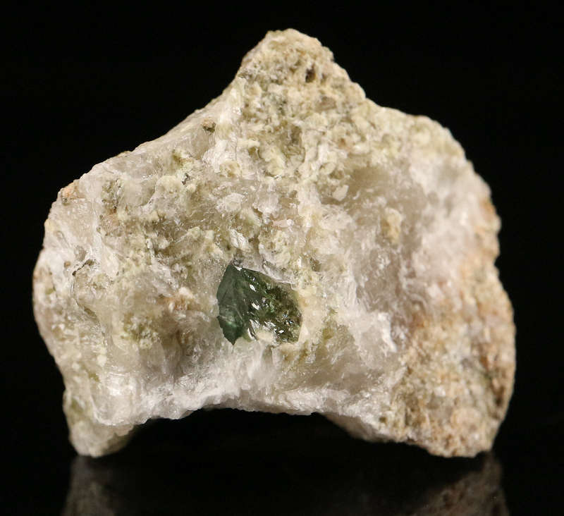 Demantoid Garnet on Matrix, Erongo Mnt, Erongo Region, Namibia.