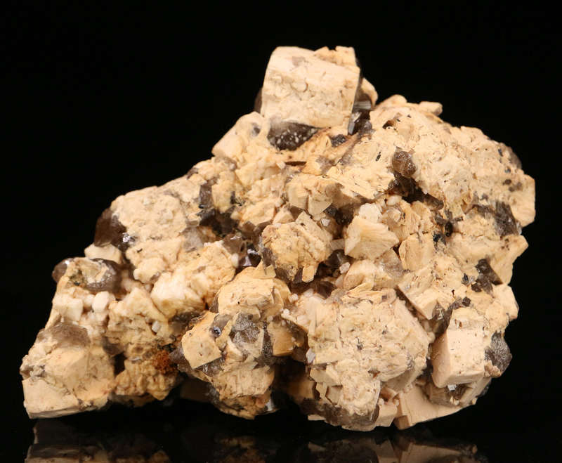 Smoky Quartz and Feldspar, Erongo Mnt, Erongo Region, Namibia.