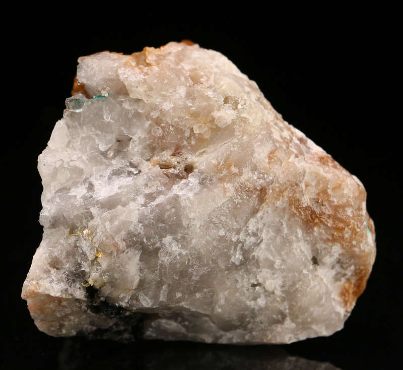 Dioptase, Wulfenite on Matrix, Kaokoveld Region, Namibia