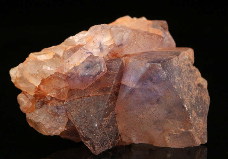 Purple Fluorite on Matrix Miniature, Riemvasmaak, Northern Cape, South Africa