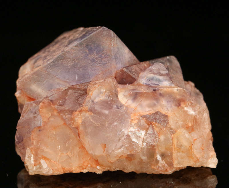 Purple Fluorite on Matrix Miniature, Riemvasmaak, Northern Cape, South Africa