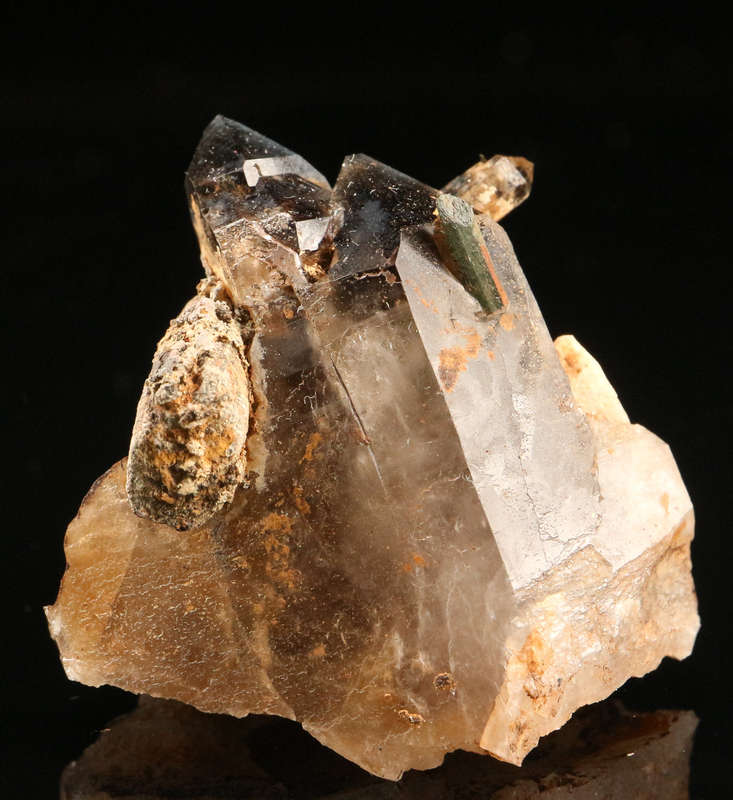 Smoky Quartz Cluster, Zomba Mnt, Malawi