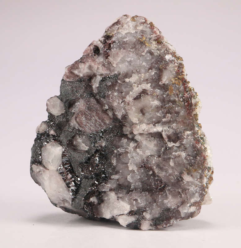 Calcite on Pyrite, N'Chwaning II, Northern Cape, South Africa