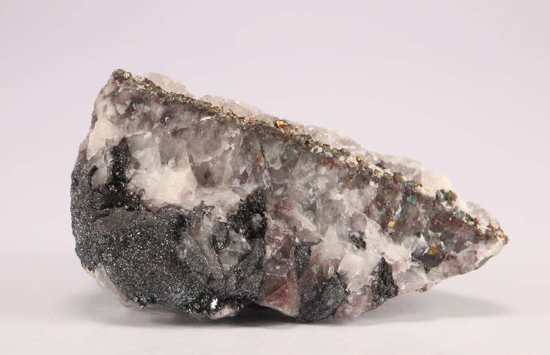 Calcite on Pyrite, N'Chwaning II, Northern Cape, South Africa