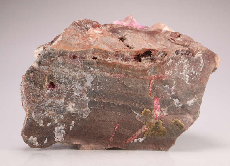 Kolwesite on Cobaltoan Calcite, Mashamba West Mine, DRC