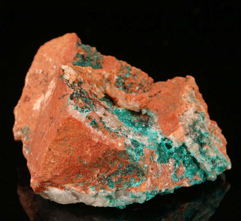 Dioptase on Matrix, Kaokoveld Region, Namibia