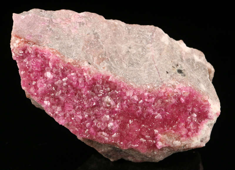 Cobaltoan Calcite on Matrix, Mashamba West Mine, DRC
