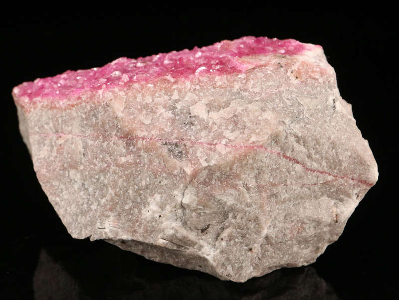 Cobaltoan Calcite on Matrix, Mashamba West Mine, DRC