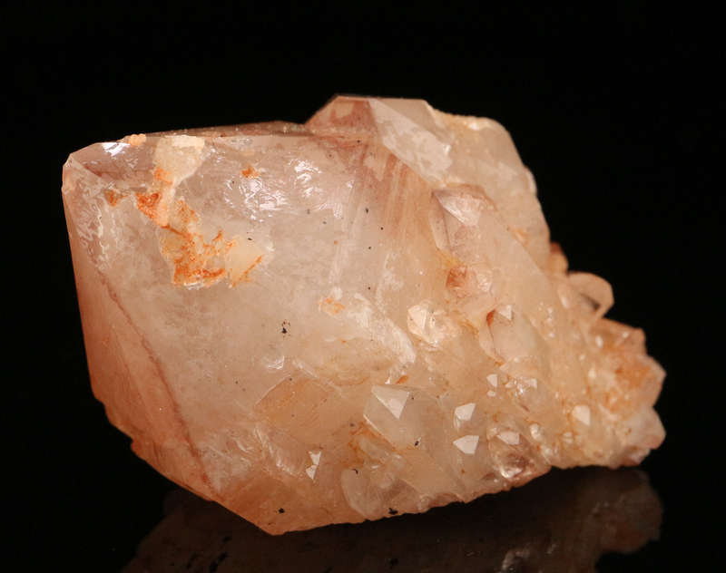 Hematite in Quartz Cluster, Orange River Area, Northern Cape, South Africa