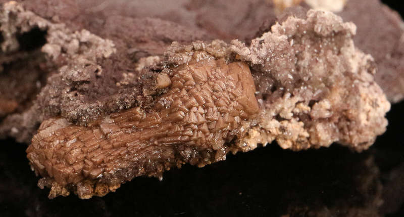 Olmiite on Matrix, N'Chwaning II Mine, Kalahari Manganese Field, Northern Cape, South Africa.
