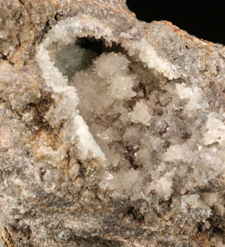 Hemimorphite on Matrix, Skorpion Mine, Karas Region, Namibia