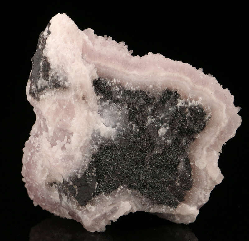Manganoan Calcite Cluster,N'Chwaning II Mine, Kalahari Manganese Field, Northern Cape, South Africa.