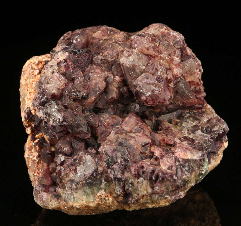 Fluorite on Matrix, Erongo Mountains, Karibib Constituency, Erongo Region, Namibia