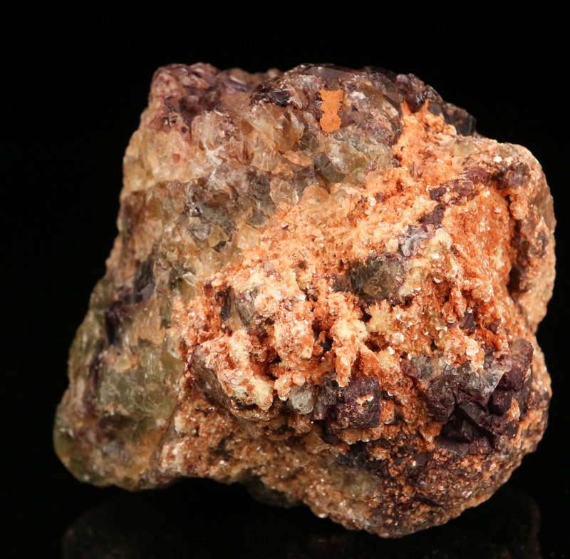 Fluorite on Matrix, Erongo Mountains, Karibib Constituency, Erongo Region, Namibia