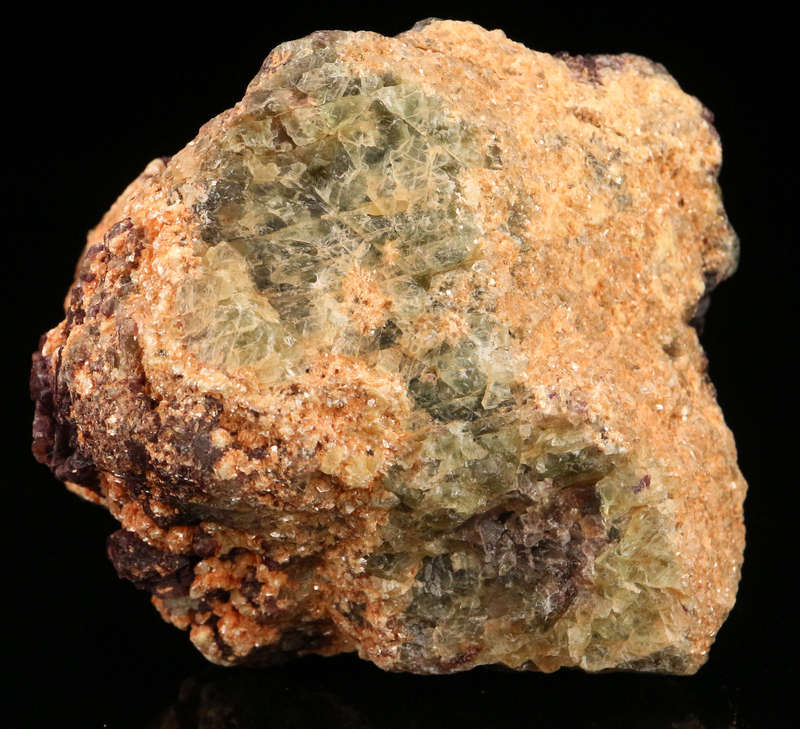 Fluorite on Matrix, Erongo Mountains, Karibib Constituency, Erongo Region, Namibia