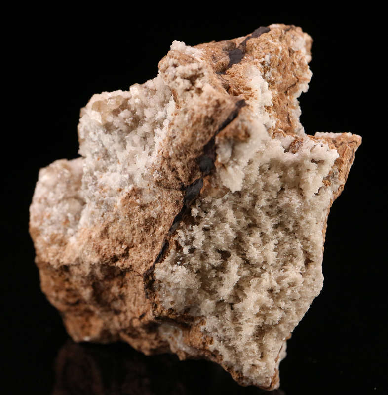 Baryte on Calcite on Matrix, N'Chwaning II, Northern Cape, South Africa