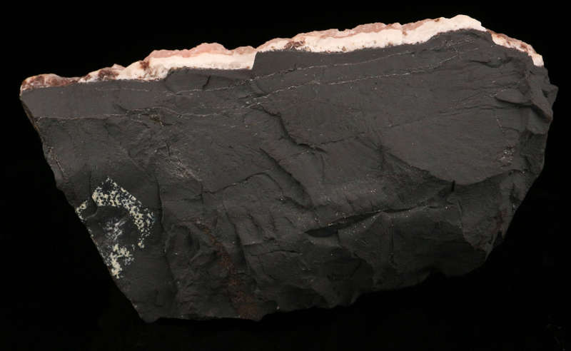 Rhodochrosite on Matrix, N'Chwaning II Mine, Kalahari Manganese Field, Northern Cape, South Africa.