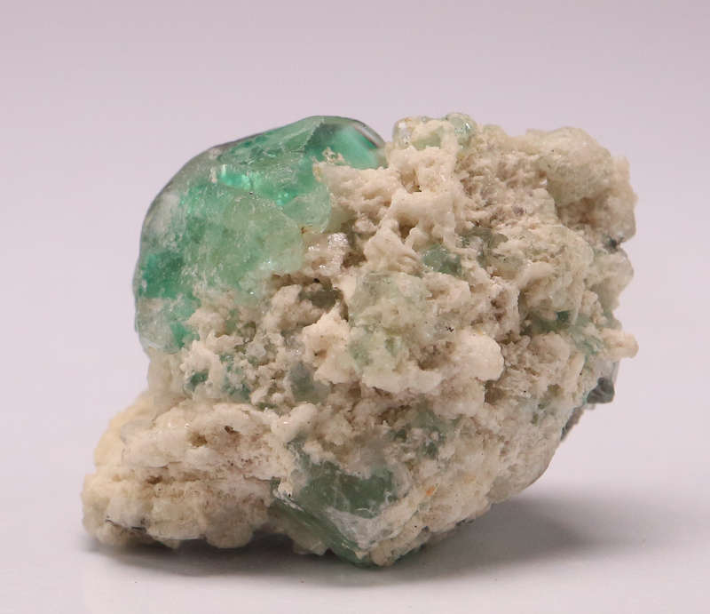 Fluorite on Matrix, Erongo Mnt Region, Namibia