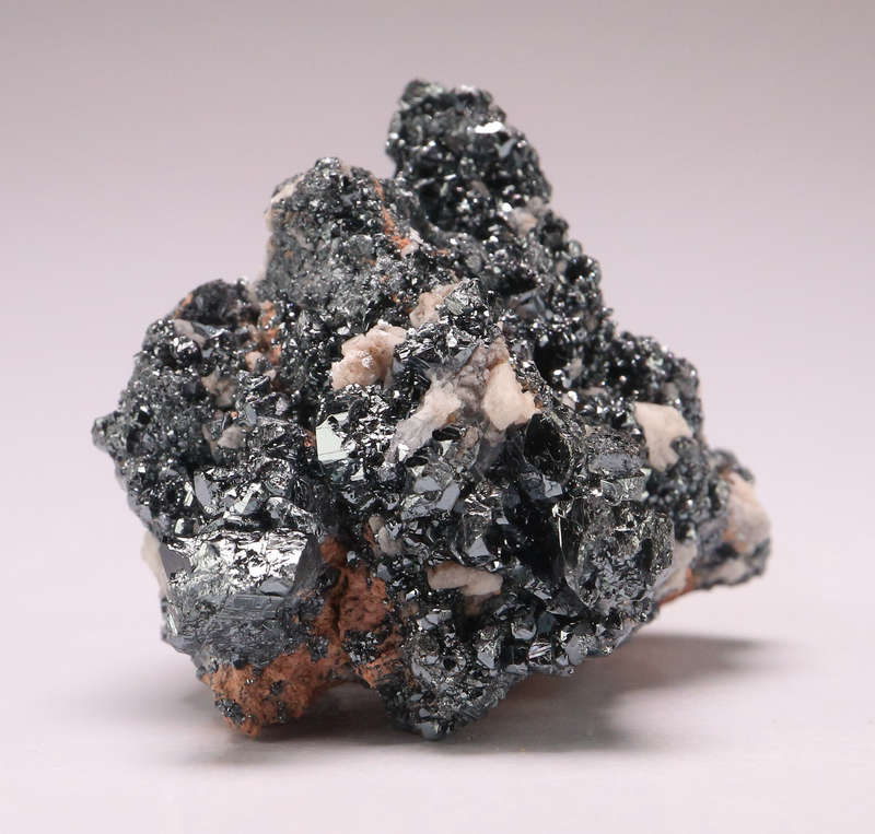 Baryte on hematite Cluster, N'Chwaning II, Northern Cape, South Africa
