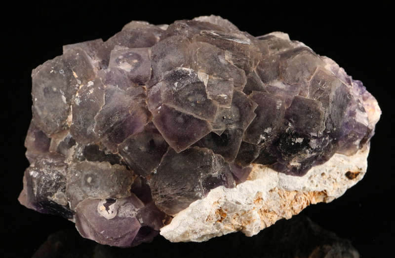 Fluorite on Matrix, "Orange River Area, Northern Cape, South Africa "