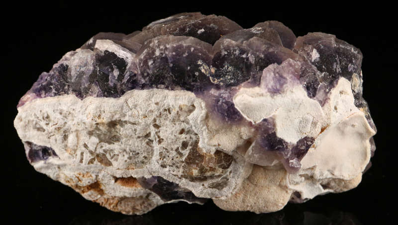 Fluorite on Matrix, "Orange River Area, Northern Cape, South Africa "