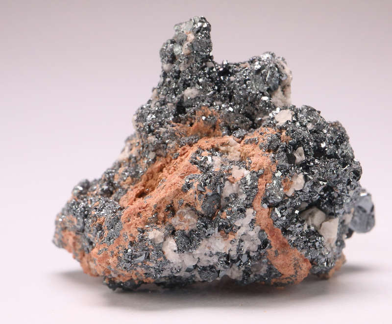 Baryte on hematite Cluster, N'Chwaning II, Northern Cape, South Africa