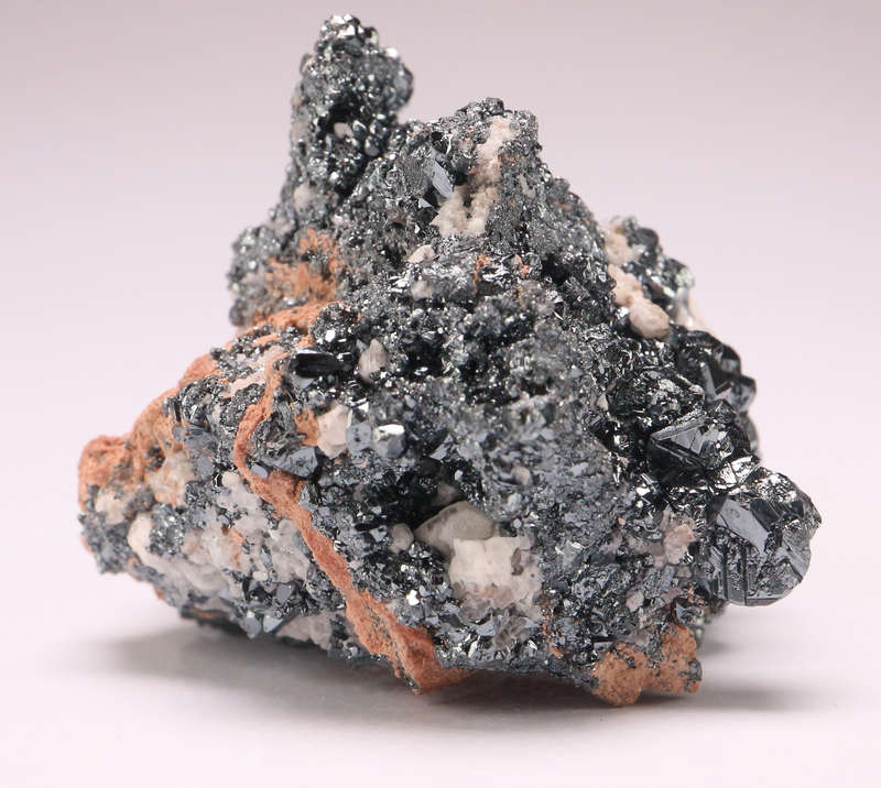 Baryte on hematite Cluster, N'Chwaning II, Northern Cape, South Africa