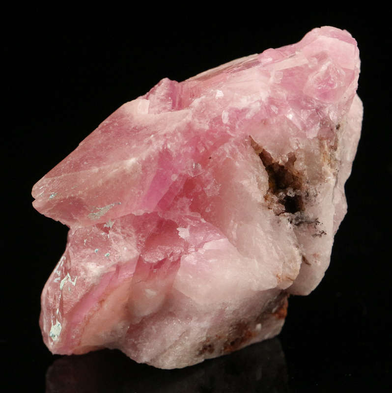 Cobaltoan Calcite on Matrix, Mashamba West Mine, DRC