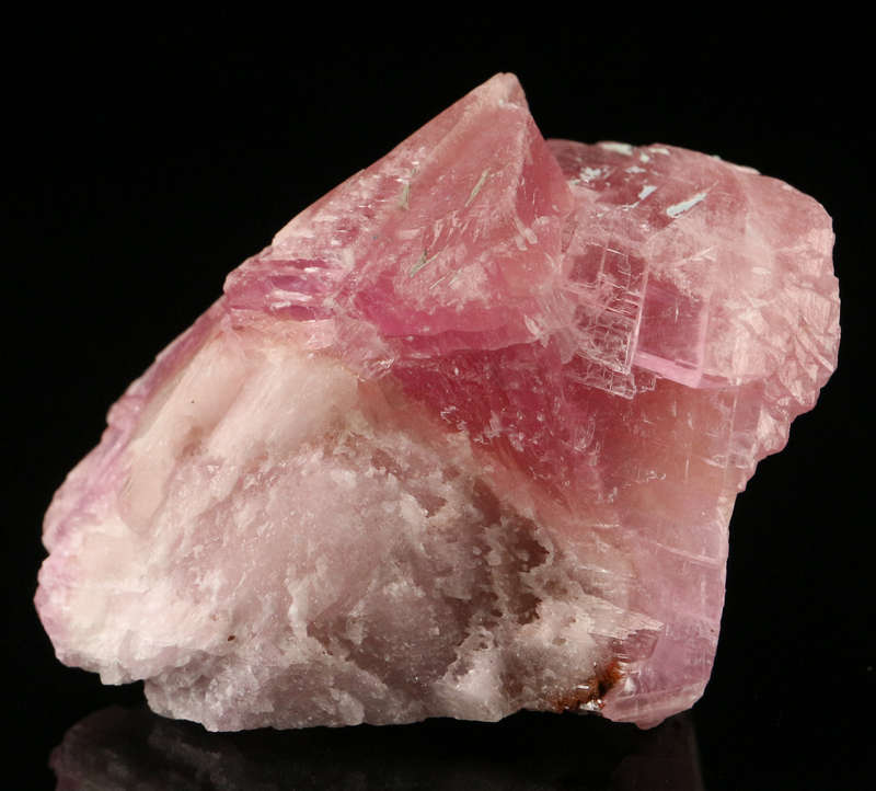Cobaltoan Calcite on Matrix, Mashamba West Mine, DRC