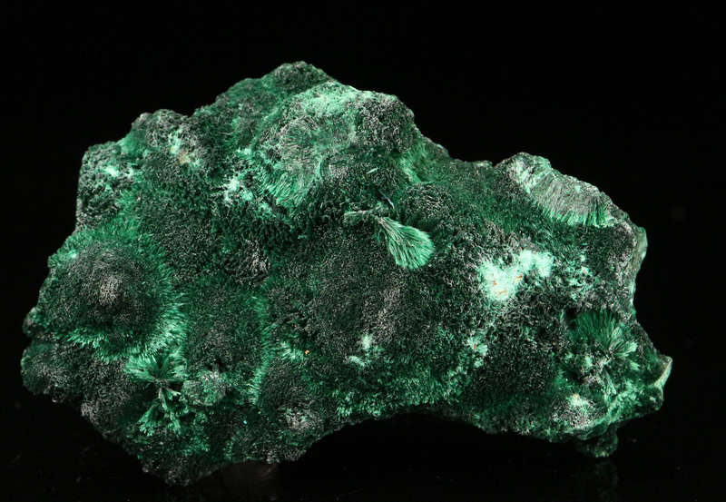 Small Cabinet Malachite Cluster, Mashamba West Mine, Katanga, DR Congo
