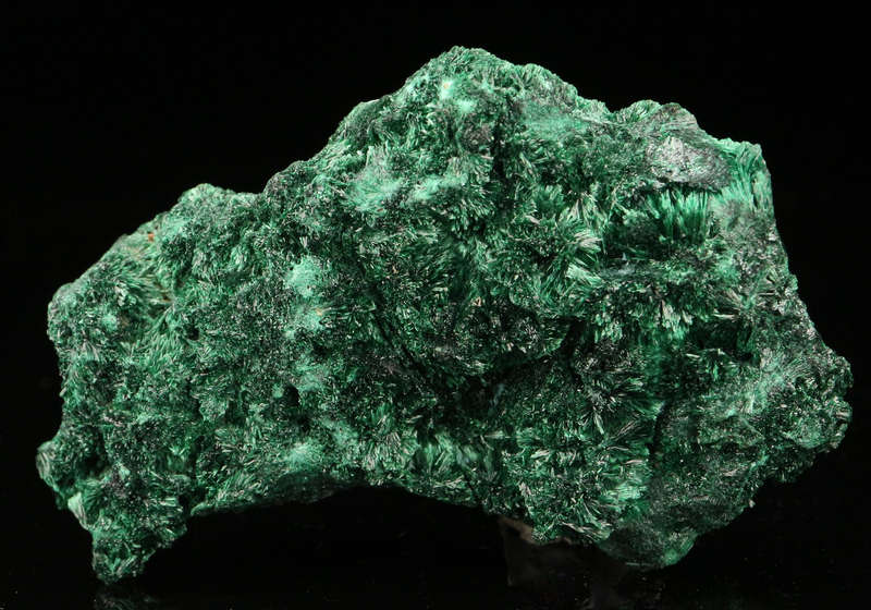 Small Cabinet Malachite Cluster, Mashamba West Mine, Katanga, DR Congo