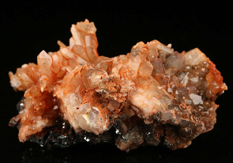 Hematite on Quartz, Artonvilla Mine, Musina, South Africa