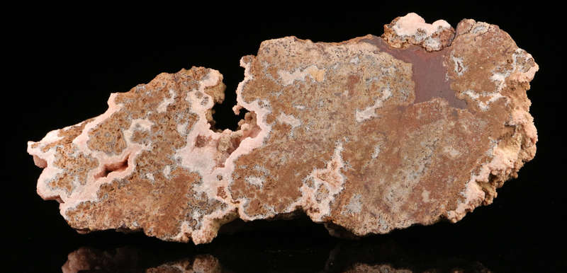 Rhodochrosite on Matrix,"N'Chwaning II Mine, Kalahari Manganese Field, Northern Cape, South Africa.