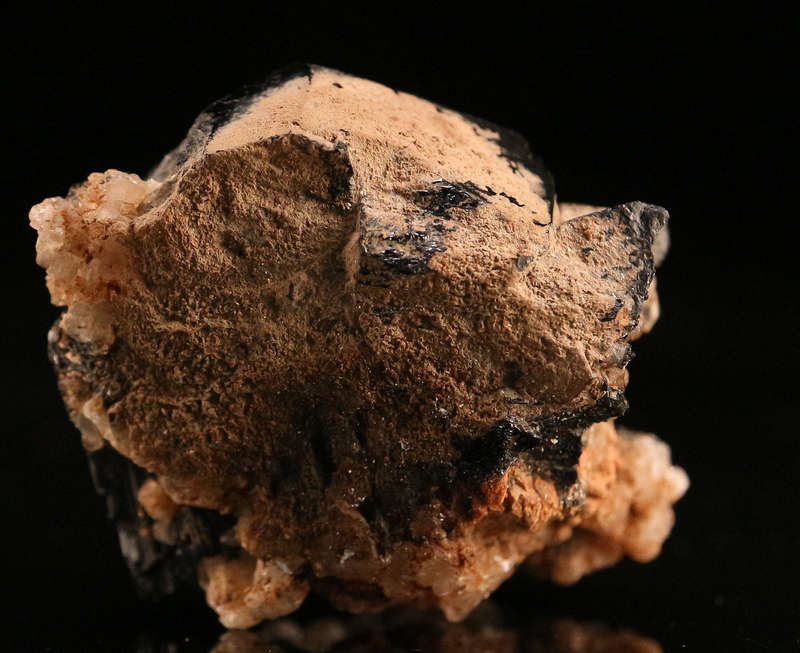 Quartz on Schorl Cluster, Erongo Mnt, Erongo Region, Namibia.
