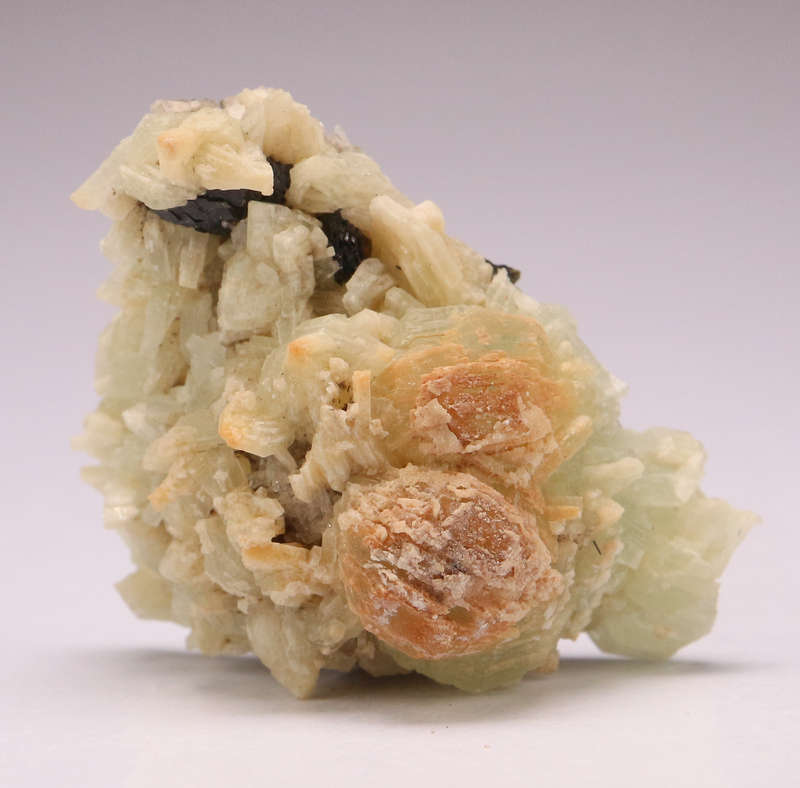 Prehnite on Matrix, Gobobosebberge Mnt, Namibia