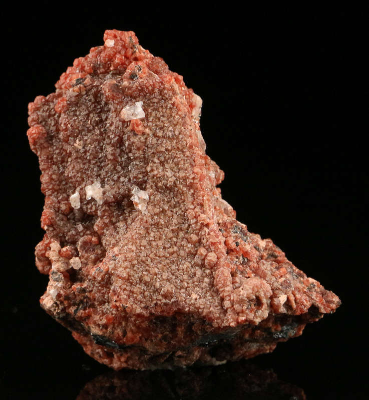 Andradite on Hematite, "N'Chwaning II Mine, Kalahari Manganese Field, Northern Cape, South Africa. "
