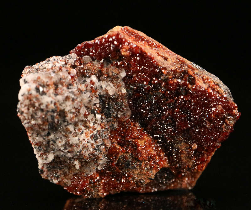 Andradite on Matrix, N'Chwaning II, Northern Cape, South Africa