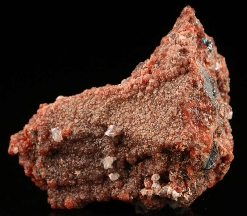 Andradite on Hematite, "N'Chwaning II Mine, Kalahari Manganese Field, Northern Cape, South Africa. "
