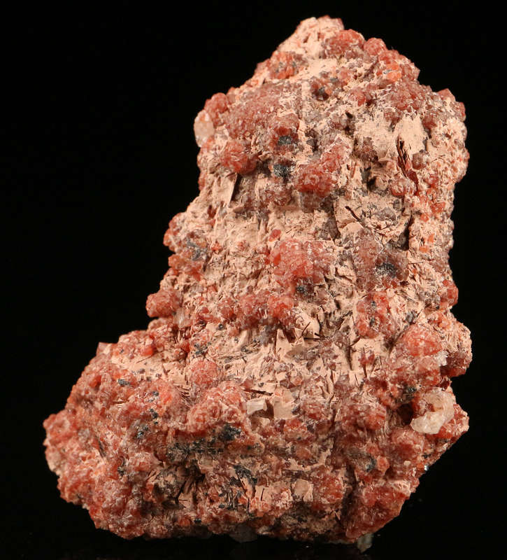 Andradite on Hematite, "N'Chwaning II Mine, Kalahari Manganese Field, Northern Cape, South Africa. "