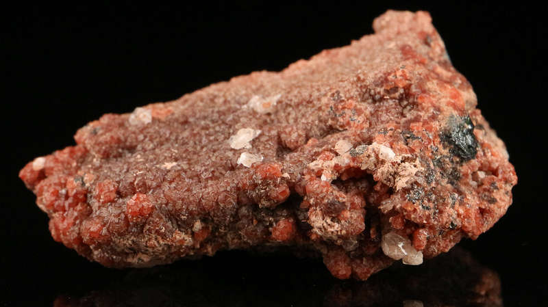 Andradite on Hematite, "N'Chwaning II Mine, Kalahari Manganese Field, Northern Cape, South Africa. "